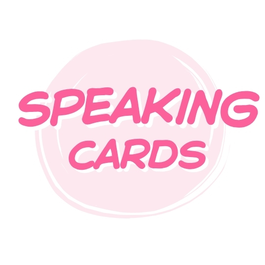 Speaking cards 