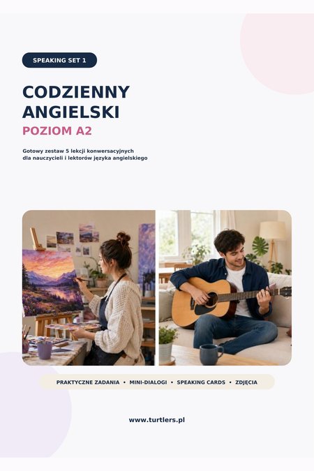 SPEAKING SET 1 - 5 GOTOWYCH TEMATÓW KONWERSACYJNYCH  ( A2 ) 