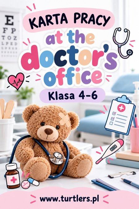 KARTA PRACY | U LEKARZA | KLASA 4 - 6 