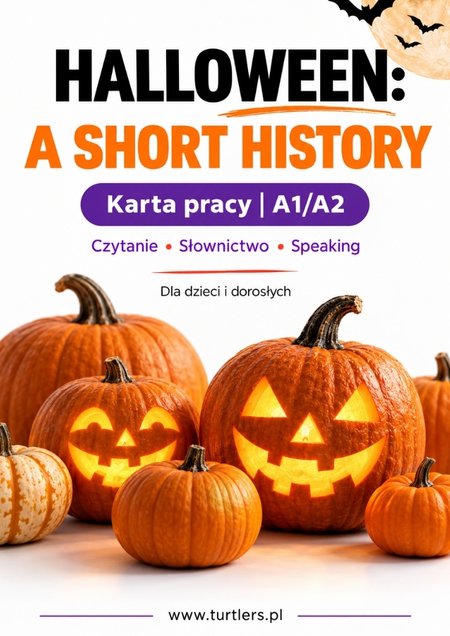 HALOWEEN | KARTA PRACY | A1 / A2  | DLA DOROSŁYCH I DZIECI 