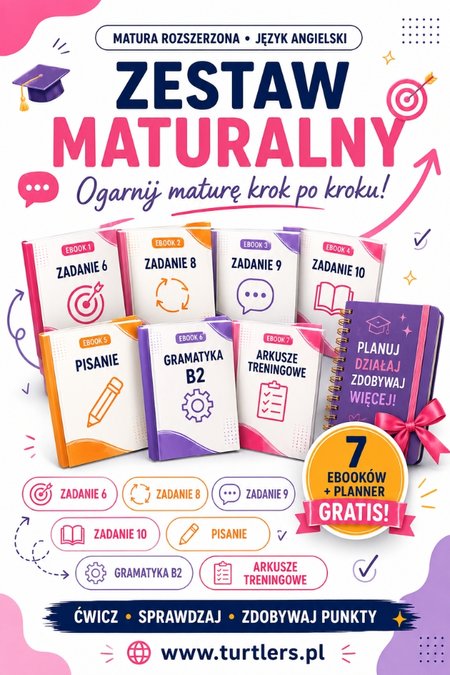 ZESTAW MATURALNY: MATURA ROZSZERZONA + PLANNER GRATIS! 