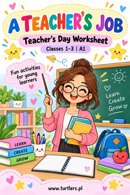 Teacher's Job | karta pracy | klasa 1 - 3 