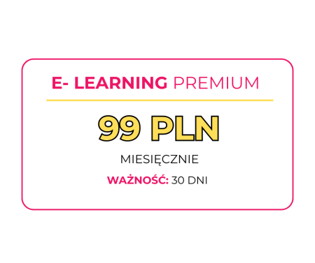 Pakiet E-learning premium