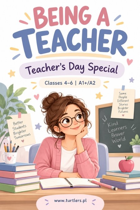 Being a teacher | karta pracy | klasy 4- 6 