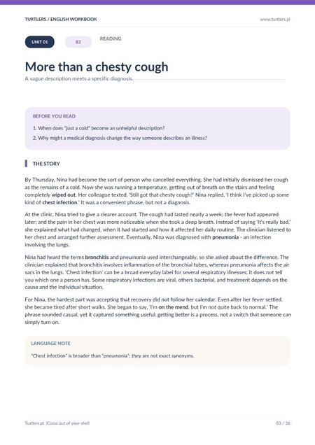 HEALTH & SICKNESS | A2/B1 | SPEAKING 