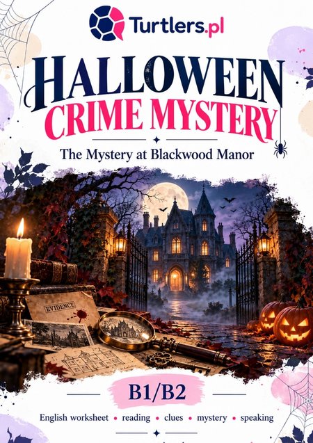 HALLOWEEN | CRIME MYSTERY – The Mystery at Blackwood Manor | B1/B2