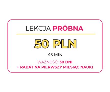 LEKCJA PRÓBNA