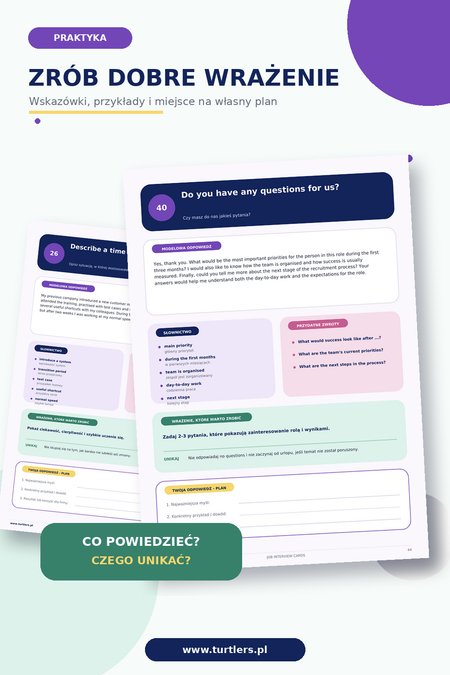 40 PYTAŃ REKRUTACYJNYCH B1/B1+: ROZMOWA O PRACĘ  ( DARMOWY EBOOK )