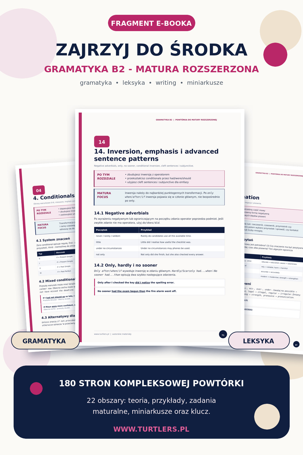 ZESTAW MATURALNY: MATURA ROZSZERZONA + PLANNER GRATIS! 